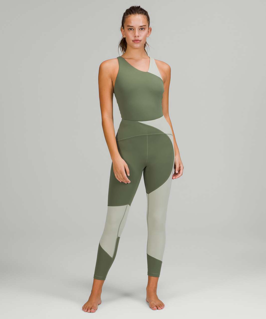 Lululemon Cross-Back Nulu Yoga Bodysuit 25 - Dark Oxide - lulu fanatics