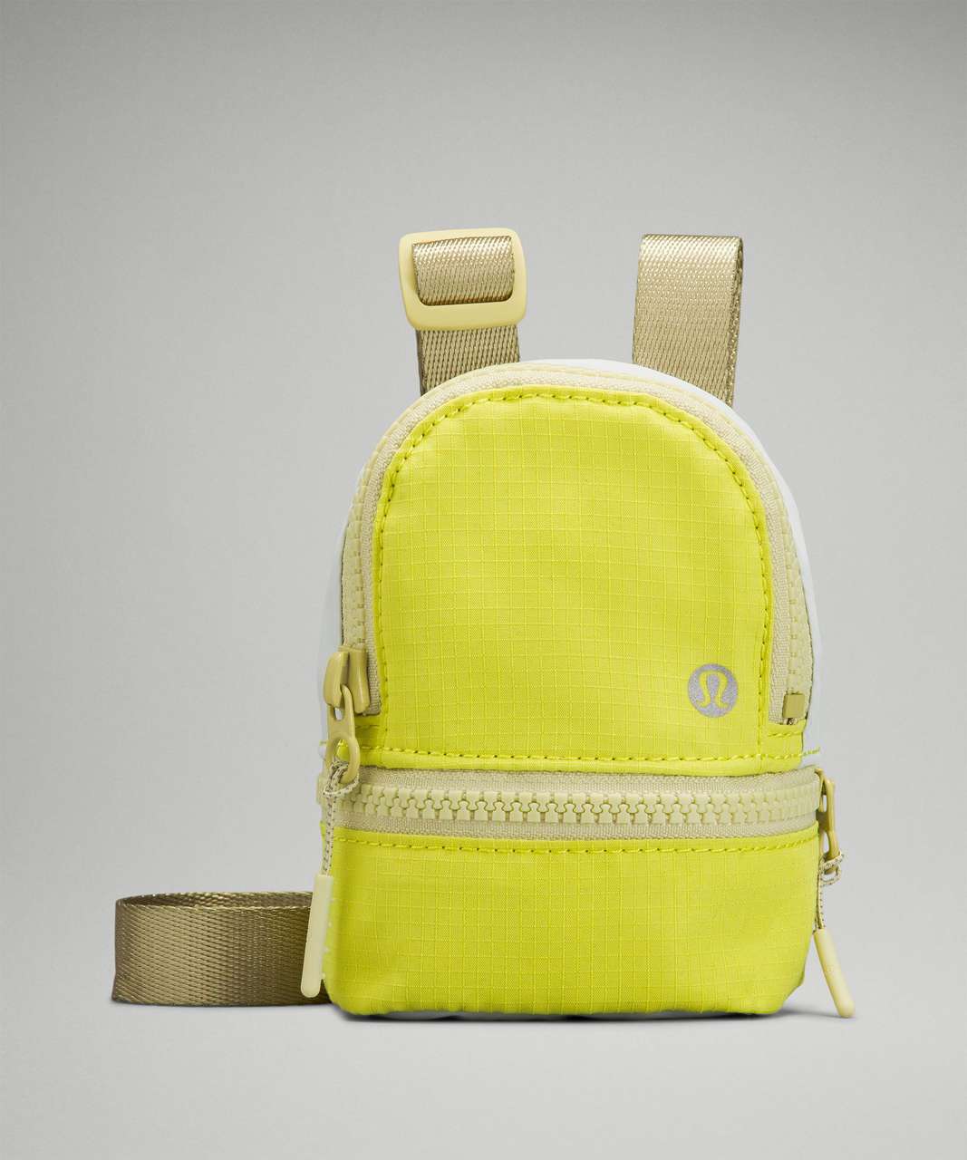 Lululemon City Adventurer Nano Crossbody Bag - Yellow Serpentine / Ocean Air