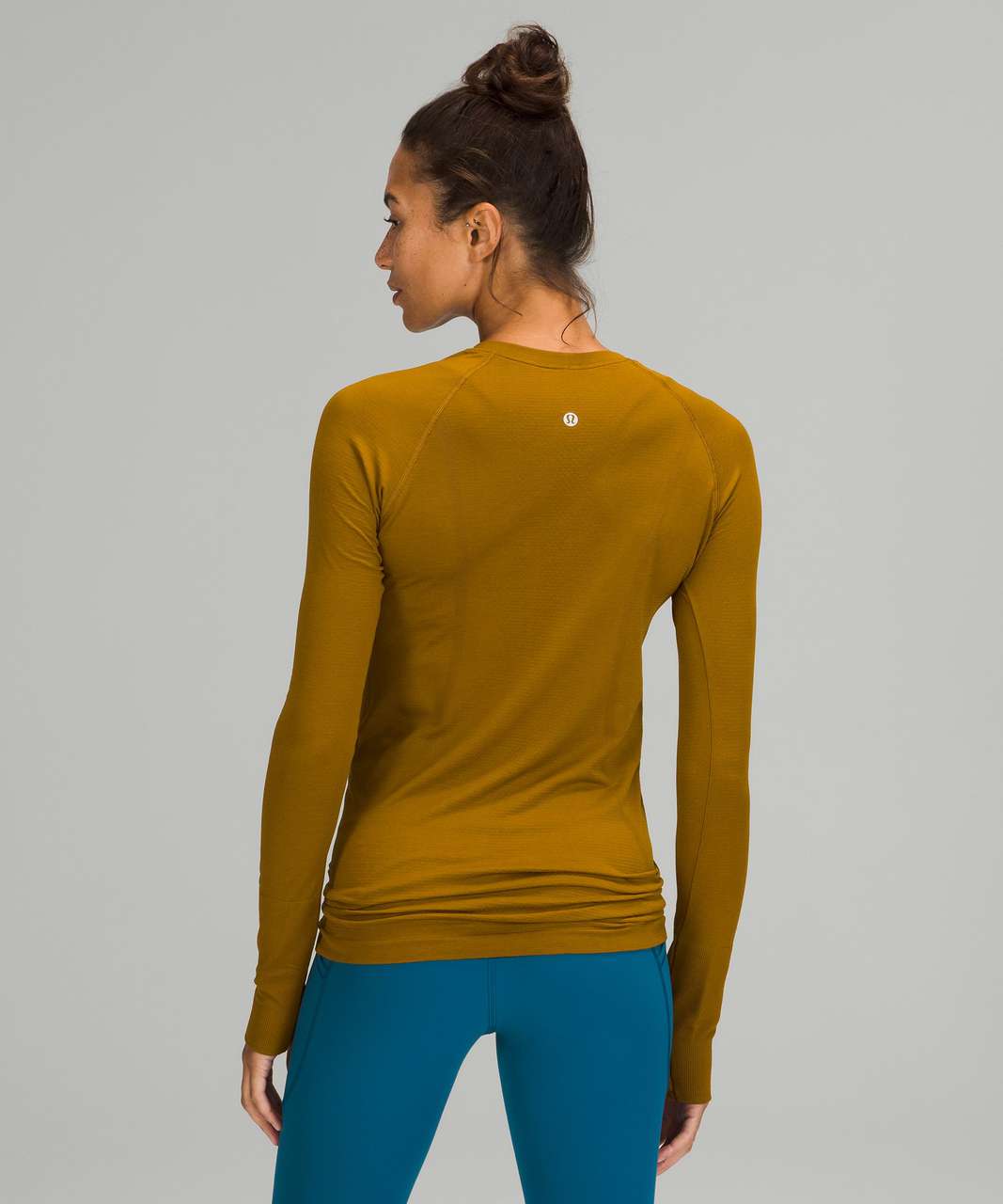 Lululemon Swiftly Tech Long Sleeve Shirt 2.0 - Gold Spice / Gold Spice