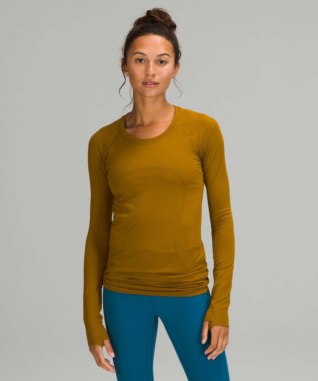 Lululemon Swiftly Tech Long Sleeve 2.0 *Race Length - Desert Sun / Desert  Sun - lulu fanatics