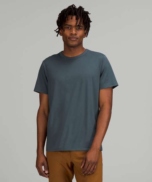 Lululemon The Fundamental T-Shirt - Smoked Spruce - lulu fanatics