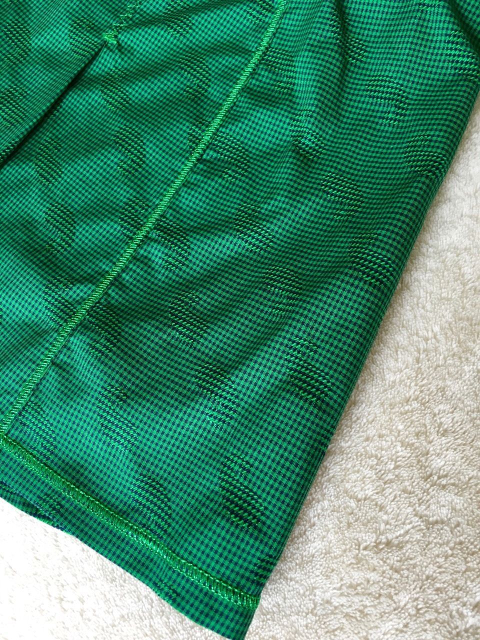 Lululemon Fast Cat Skirt - Green Bean / Inkwell / Slalom Stripe Inkwell