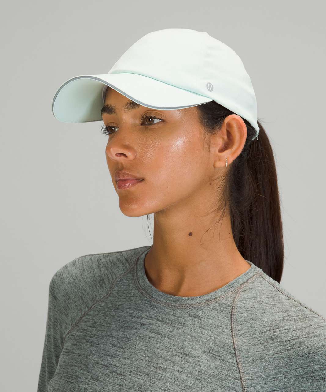 Lululemon Womens Fast and Free Run Hat - Delicate Mint