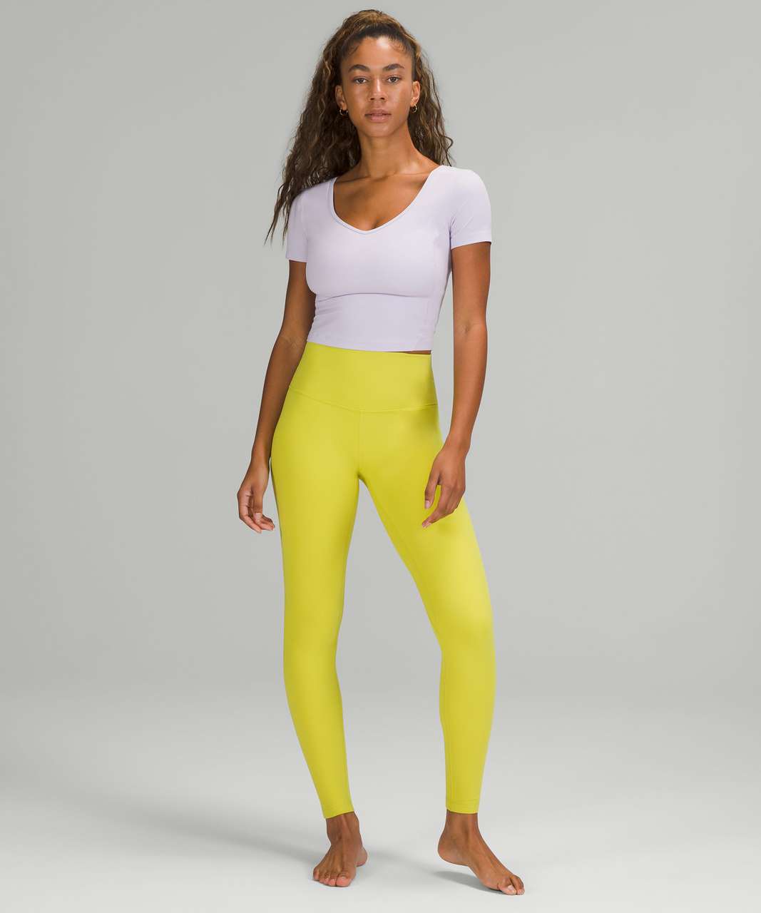 lululemon athletica Yellow Active Pants, Tights & Leggings