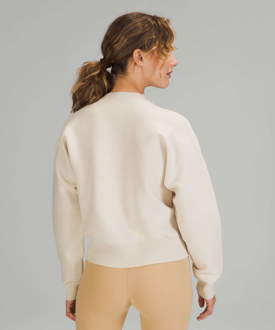 Lululemon All Around Crewneck Sweater - White Opal - lulu fanatics