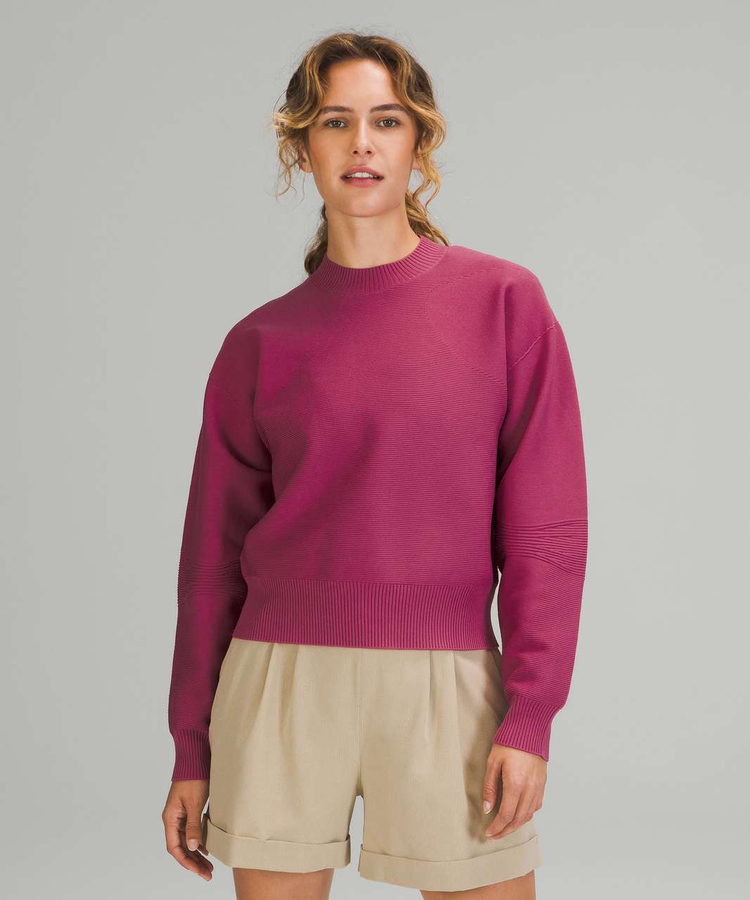 Size 10 Lululemon Pink Women's Sweater & Sweatshirt