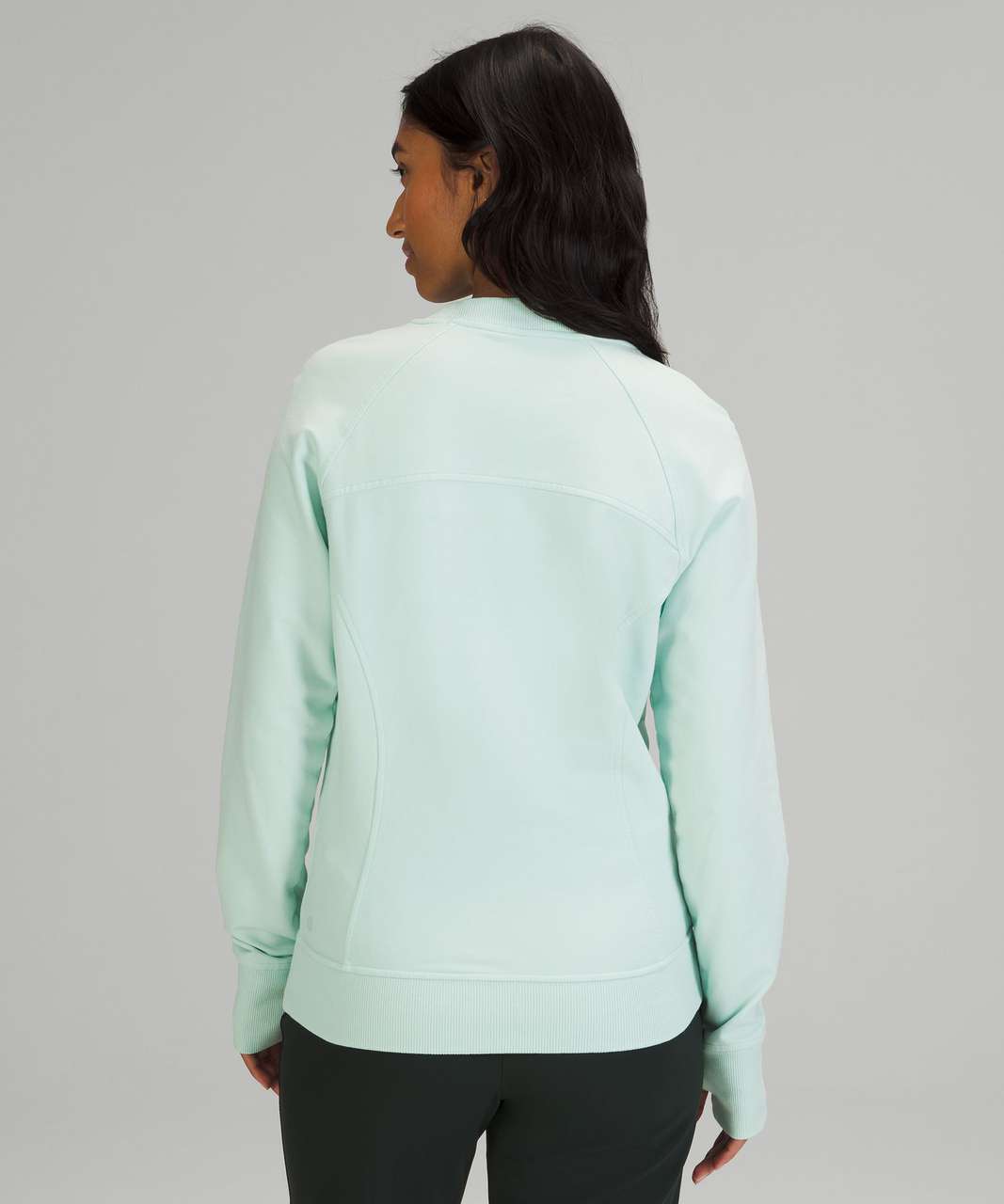 Lululemon Scuba Crew In Delicate Mint