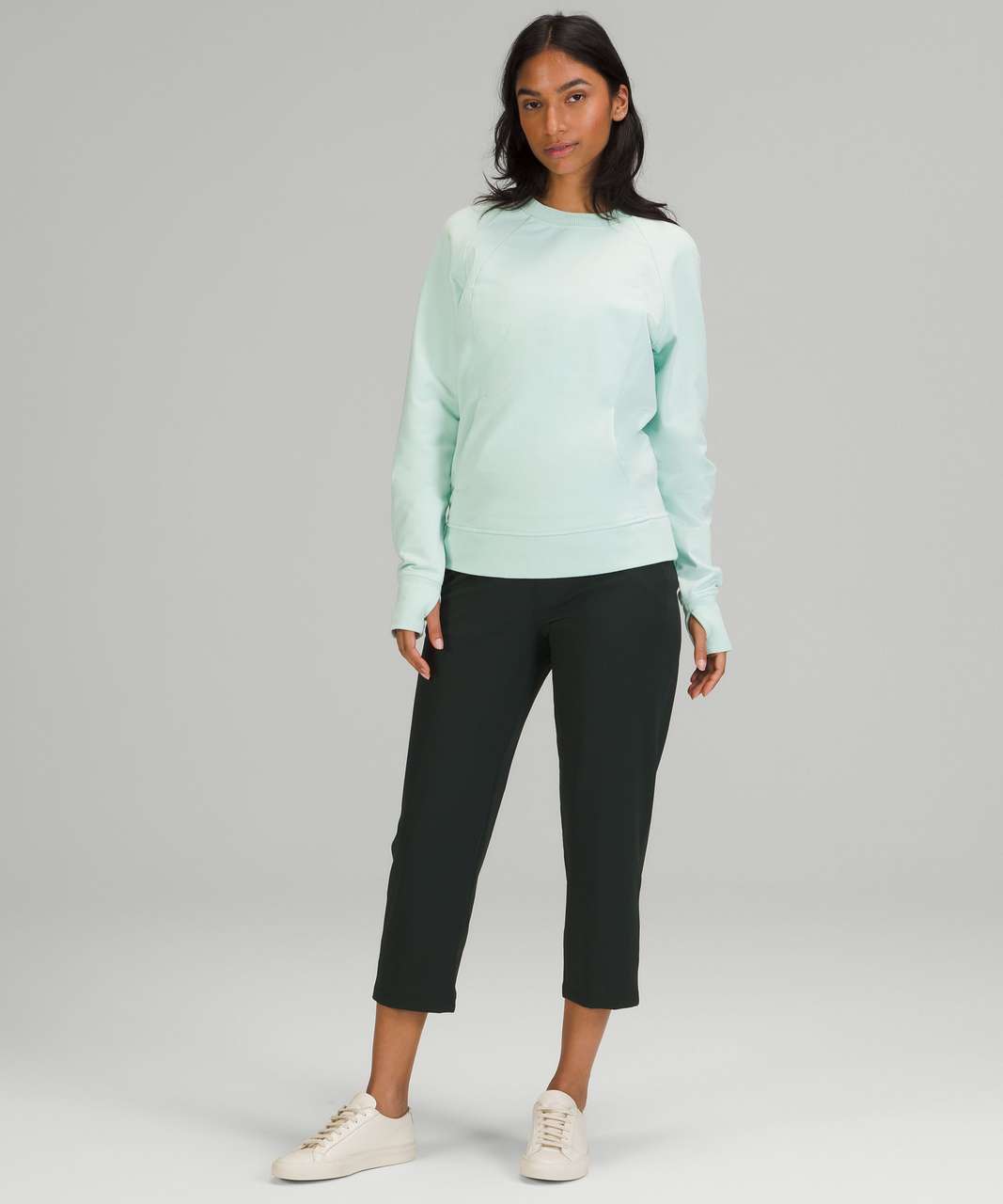 Lululemon Scuba Crew - White - lulu fanatics