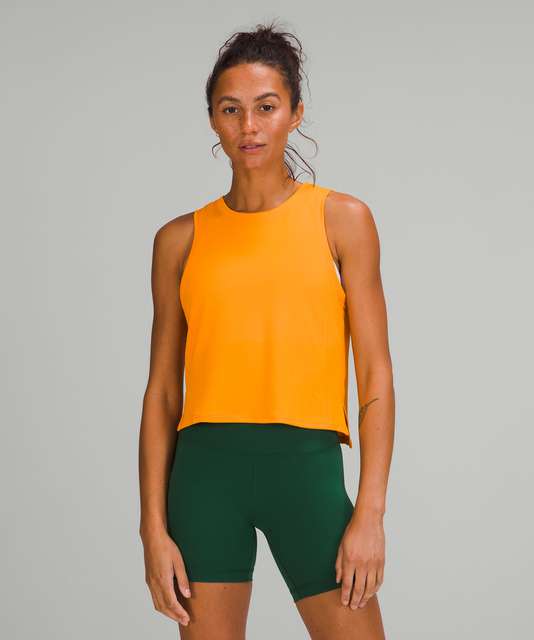 Lululemon Train to Be Tank Top - Everglade Green / Everglade Green