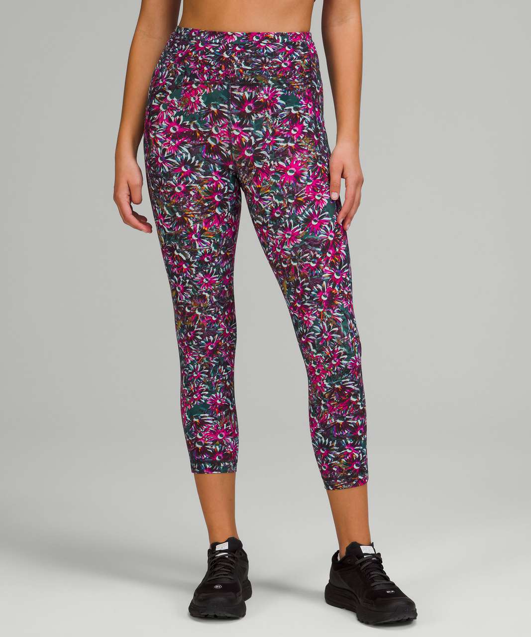 Lululemon Swift Speed High-Rise Crop 23" - Floral Electric Multi