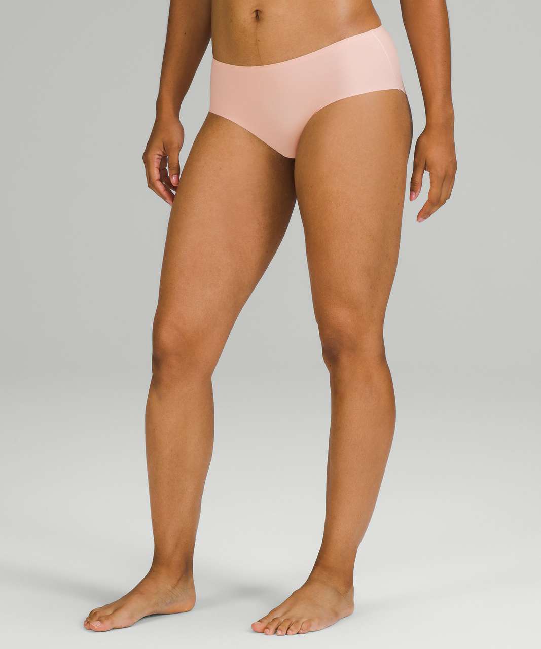 Lululemon Invisiwear Mid-rise Hipster Underwear - Dew Pink