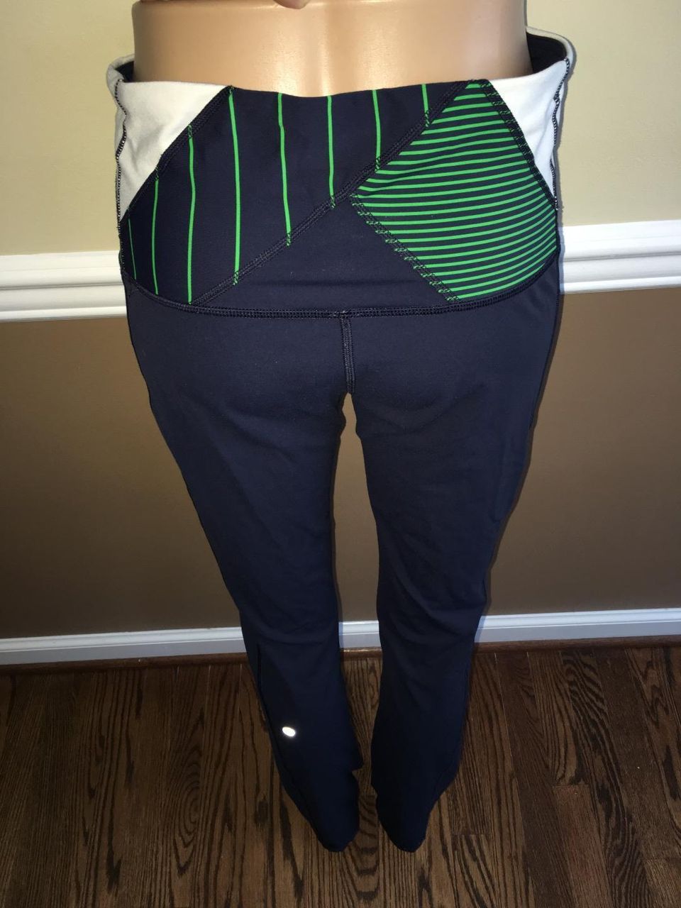 Lululemon Can't Stop Pant - Inkwell / Slalom Stripe Inkwell / Hyper Stripe Green Bean
