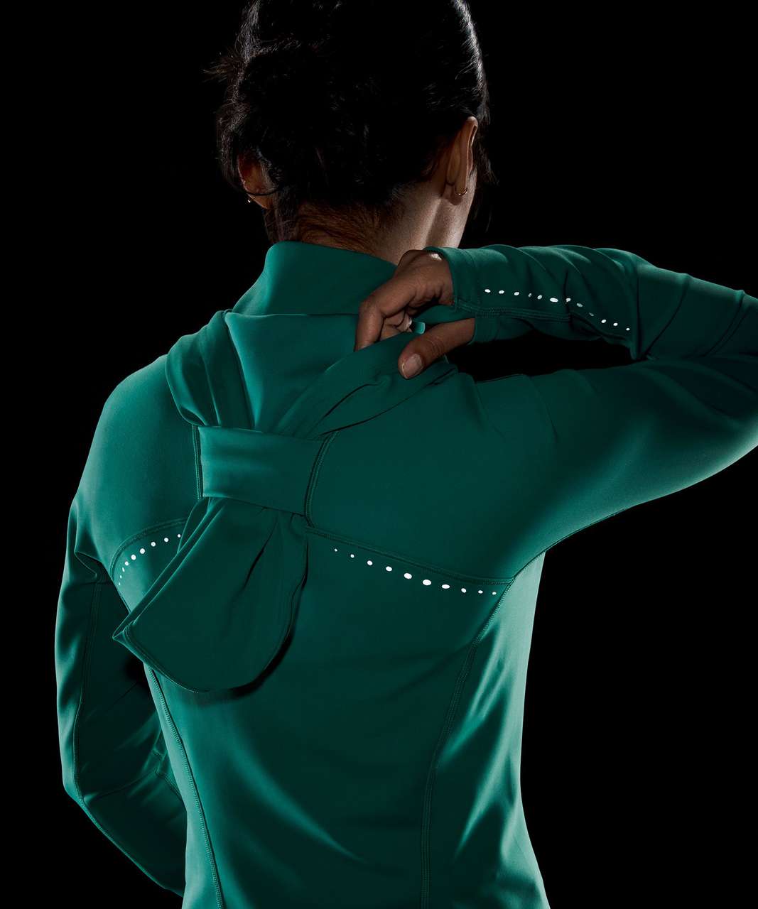 Lululemon Rain Repellent Running Jacket - Teal Lagoon