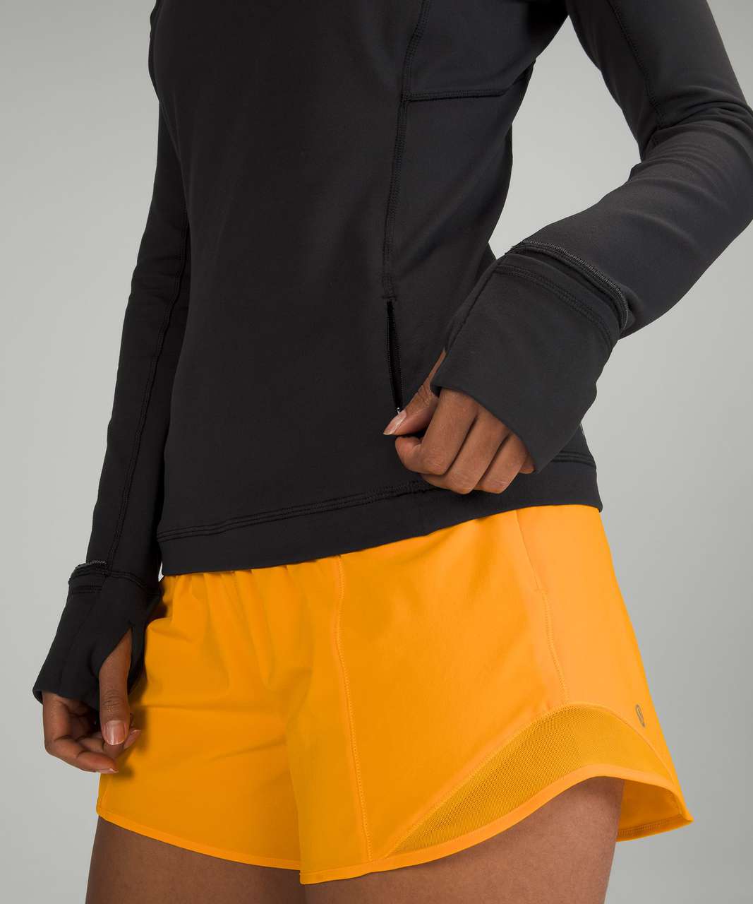 Lululemon Its Rulu Run Half Zip - Black