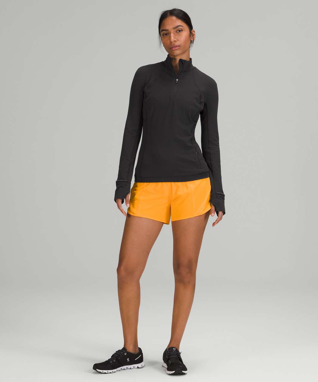 Lululemon Its Rulu Run Half Zip - Black