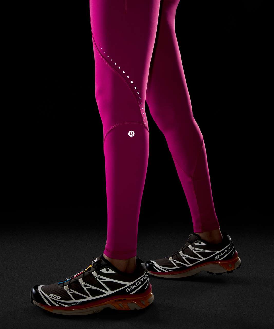 Lululemon Rain Repellent High-Rise Running Tight 28 - Wild Berry - lulu  fanatics