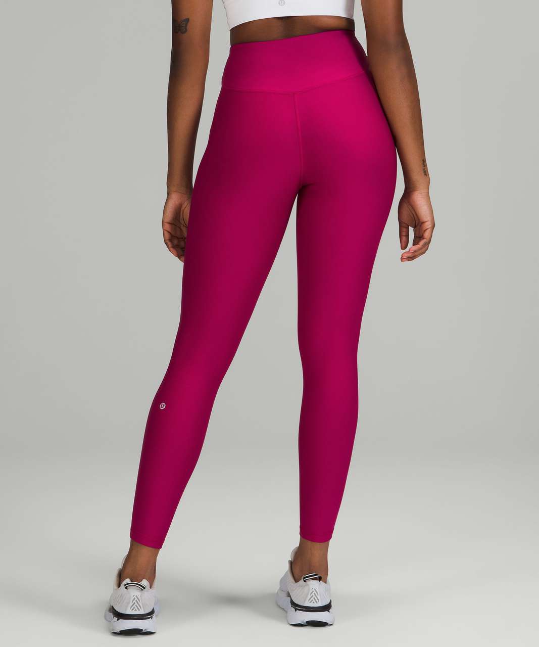 Lululemon Base Pace High-Rise Fleece Tight 28" - Wild Berry