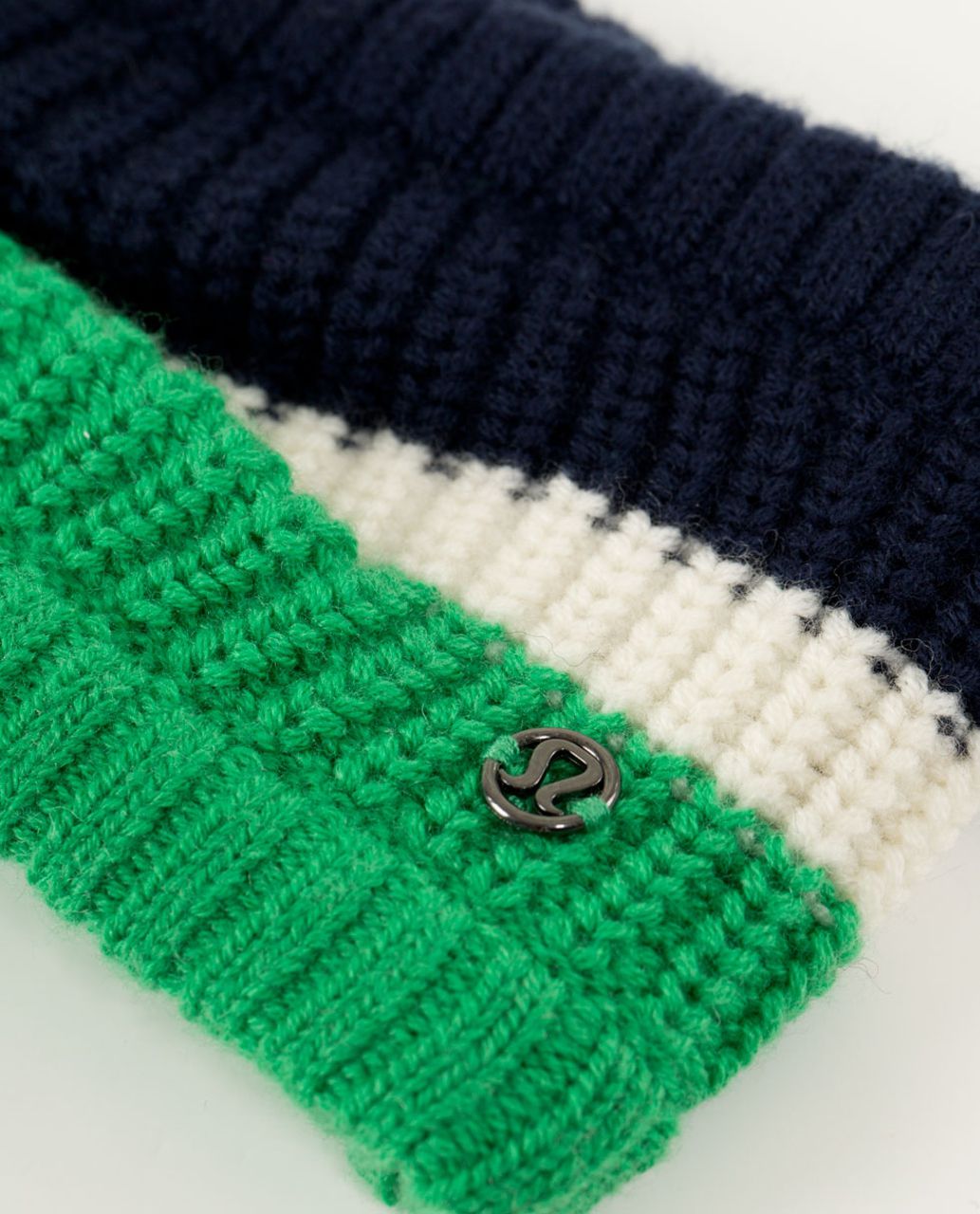 Lululemon Falling Freely Ear Warmer - Green Bean / Angel Wing / Inkwell