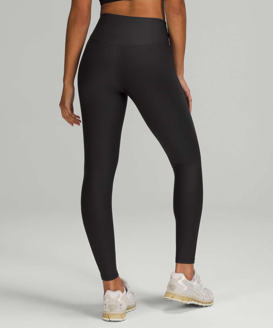 Lululemon Base Pace High-Rise Fleece Tight 28 - Black - lulu fanatics