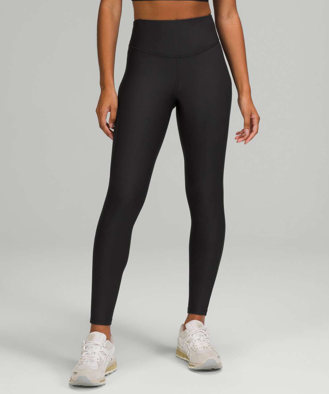 Lululemon Base Pace High-Rise Fleece Tight 28 - Black - lulu fanatics