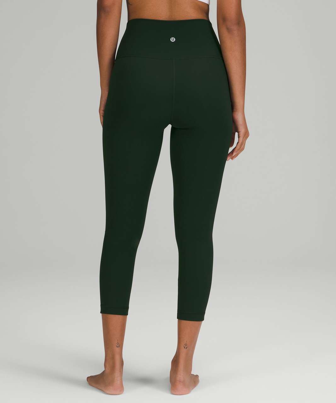 Lululemon Stretch High-rise Crop 23 In Rainforest Green