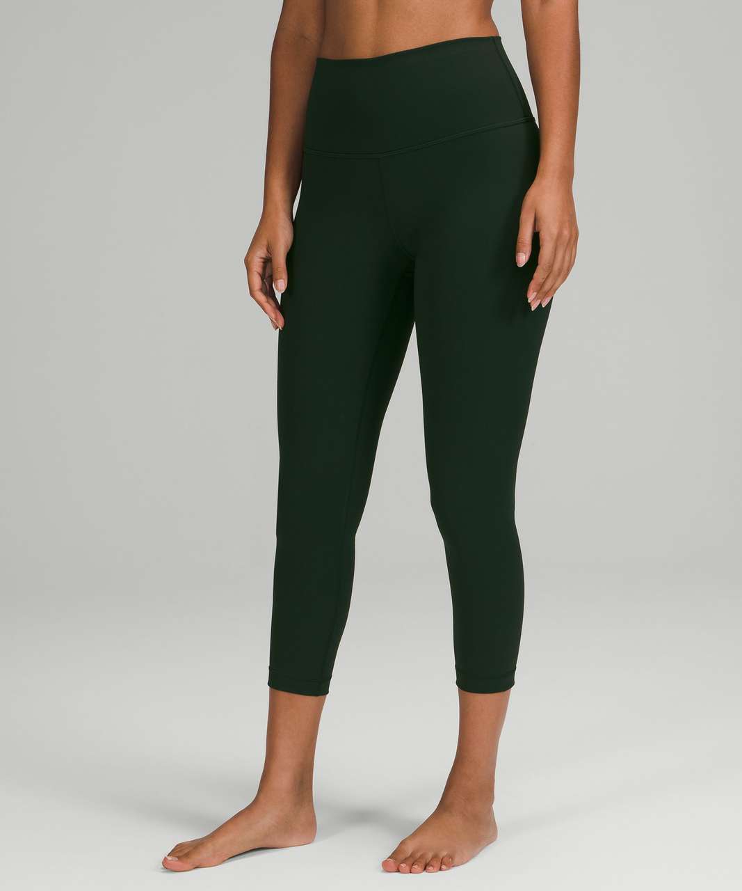 Lululemon Wunder Under High-Rise Crop 23" *Full-On Luxtreme - Rainforest Green