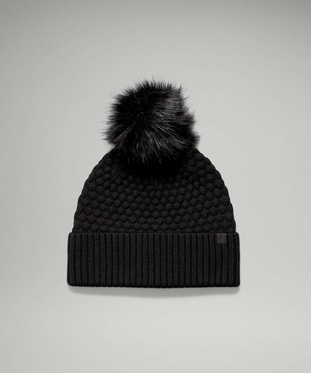 Lululemon Bubble Knit Pom Beanie - Black