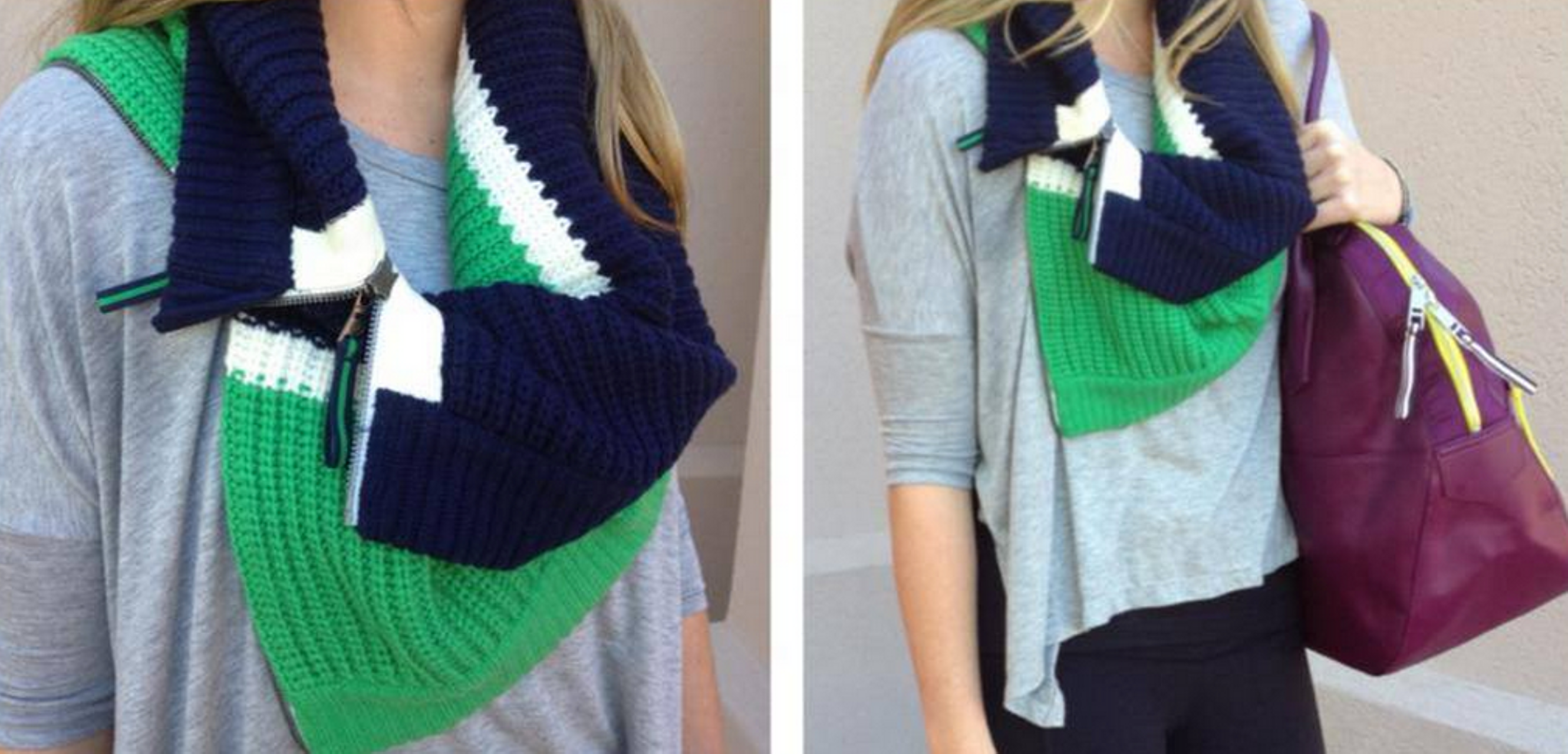 Lululemon Falling Freely Neck Warmer - Green Bean / Angel Wing / Inkwell -  lulu fanatics