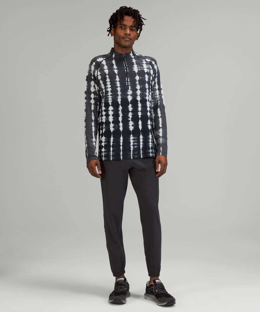 Lululemon Metal Vent Tech Half-Zip 2.0 - Shibori Dye Classic Navy