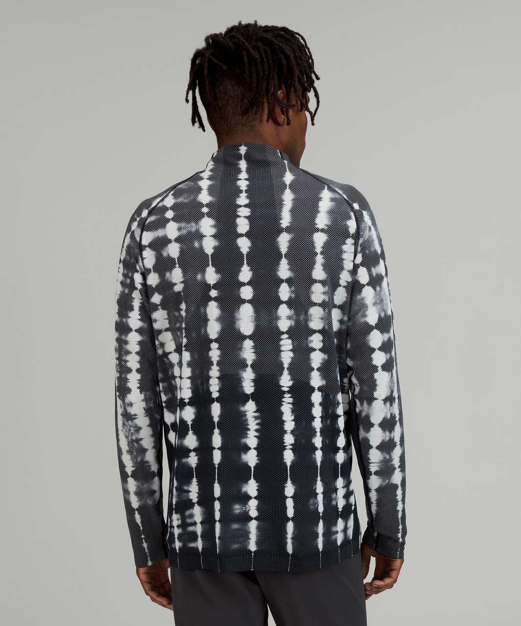 Lululemon Metal Vent Tech Half-Zip 2.0 - Shibori Dye Classic Navy