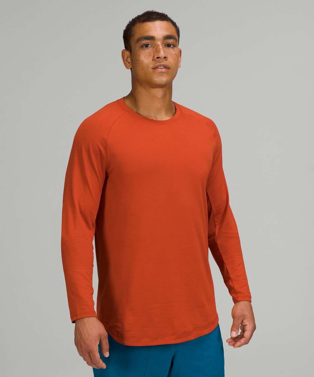 Lululemon Drysense Training Long Sleeve Shirt - Aztec Brick