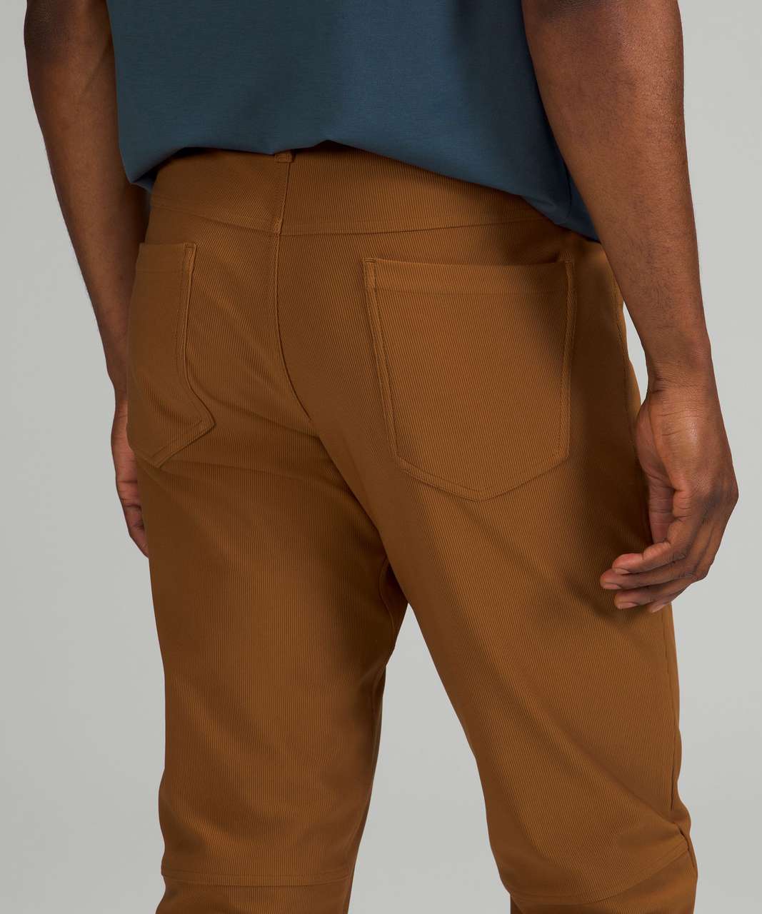 Tailored Fit Copper Corduroy Pants