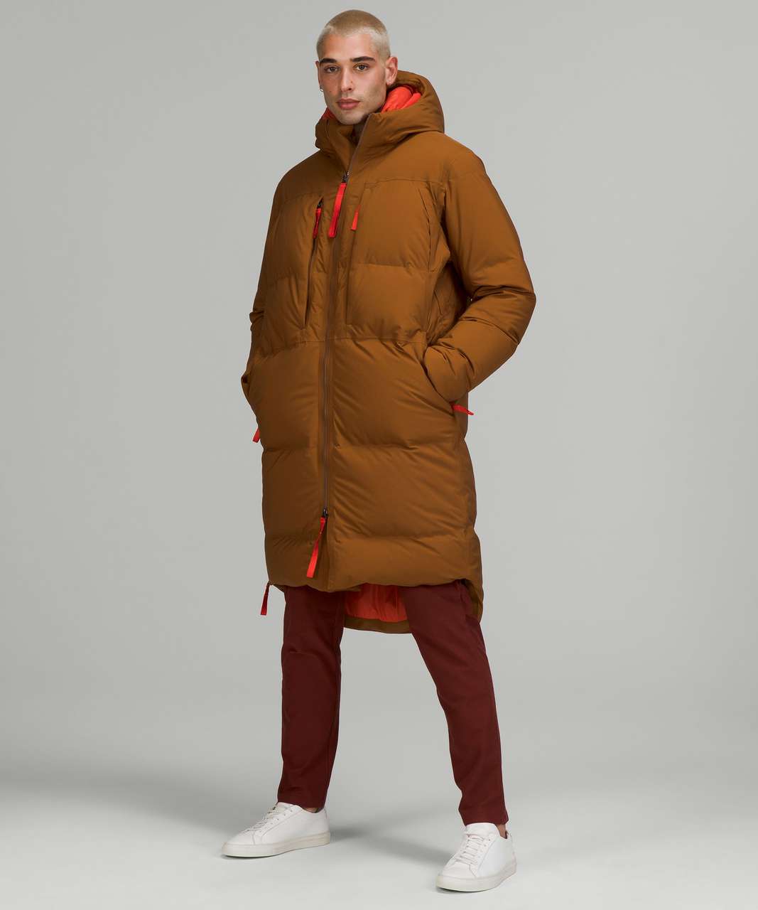 Lululemon Glacial Front Parka - Copper Brown