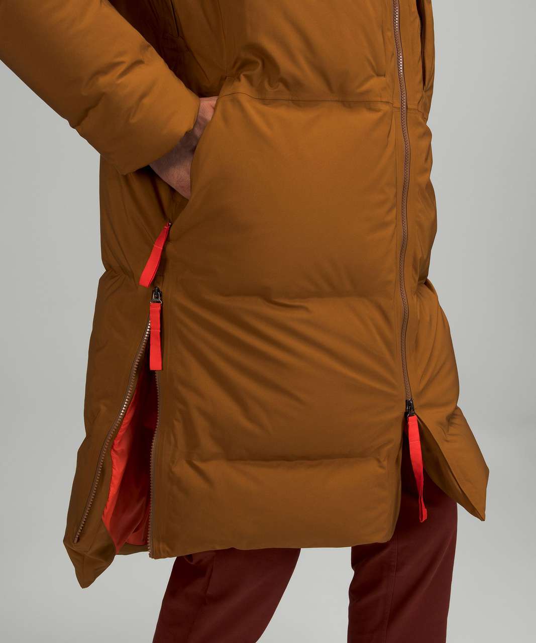 Lululemon Glacial Front Parka - Copper Brown