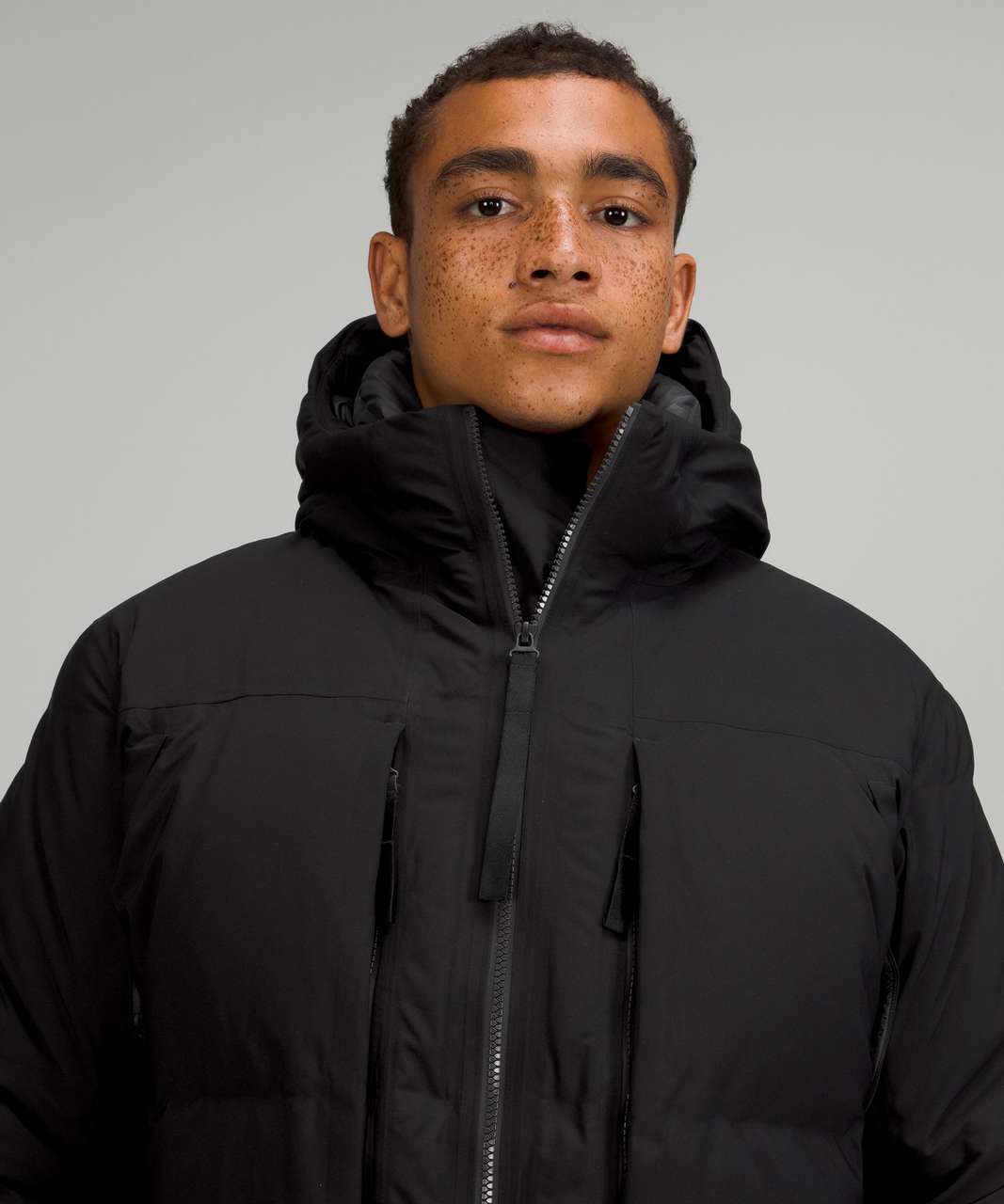 Lululemon Glacial Front Parka - Black - lulu fanatics