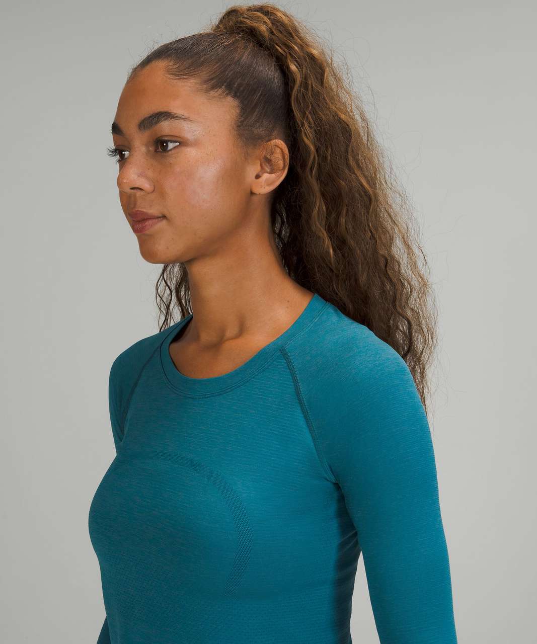 Lululemon Swiftly Tech Long Sleeve Shirt 2.0 *Race Length - Capri / Capture  Blue - lulu fanatics