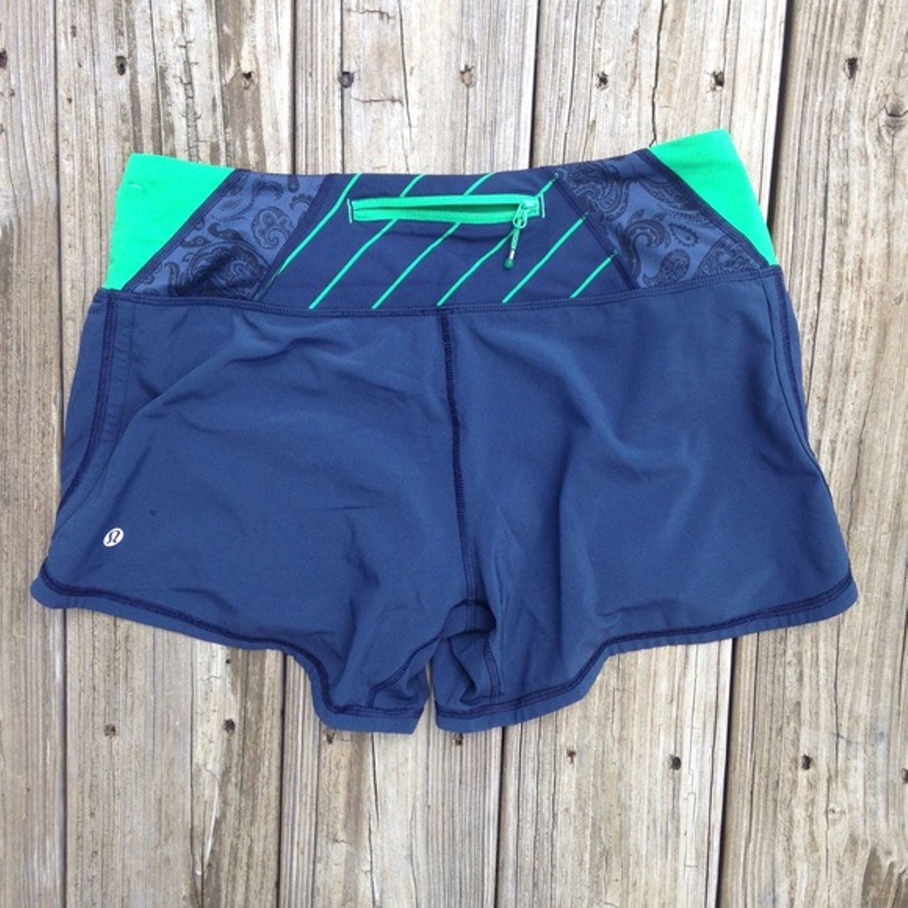 Lululemon Groovy Run Short - Inkwell / Quilt 24 Fall 2013 / Inkwell