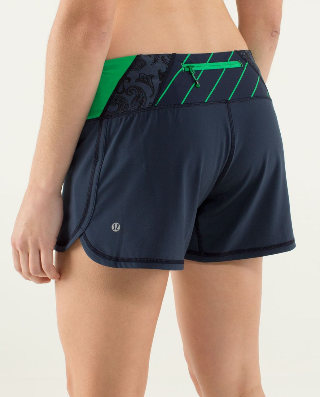 Lululemon Groovy Run Short - Inkwell / Quilt 24 Fall 2013 / Inkwell