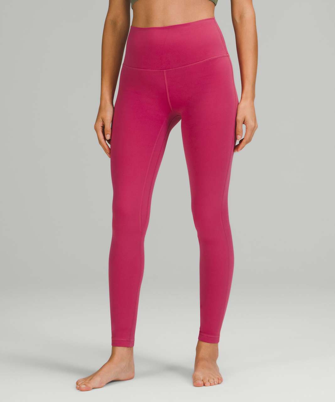 Lululemon Align High-Rise Crop 17 Pink Lychee Size 6 - $66 - From Lizanne