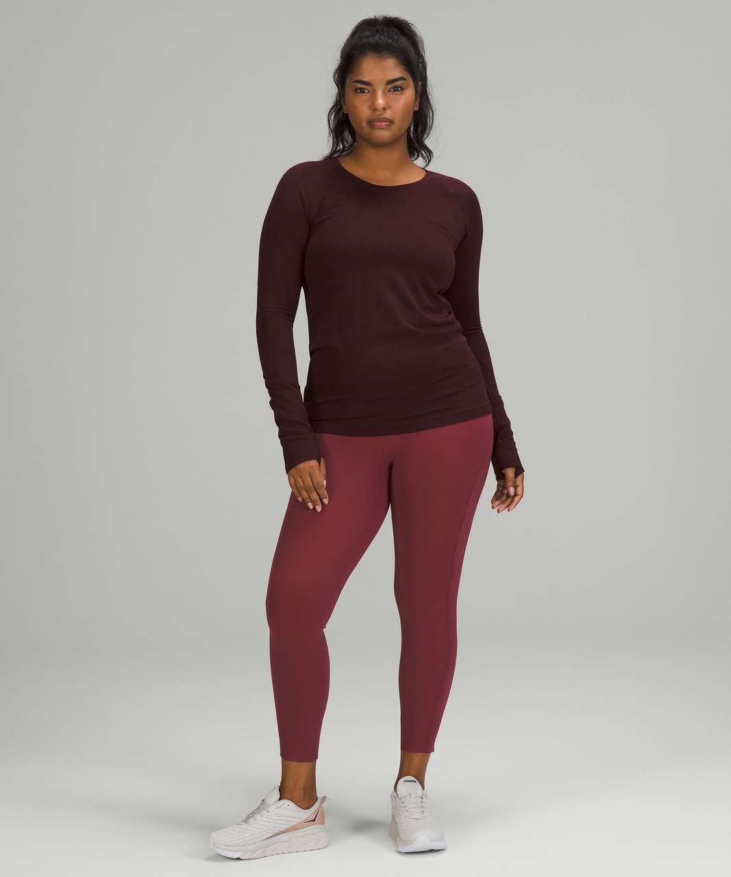 lululemon leggings 6 Wine Color - AbuMaizar Dental Roots Clinic