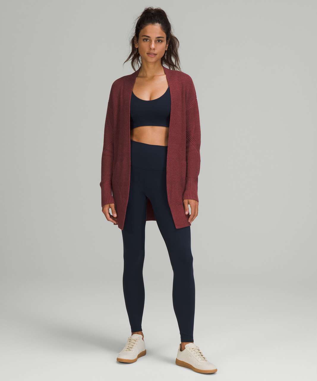 Lululemon Cashlu™ Sweater Wrap - Heathered Mulled Wine