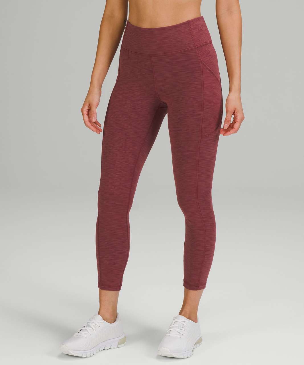 Timeless High Waisted Leggings - Mulled Wine