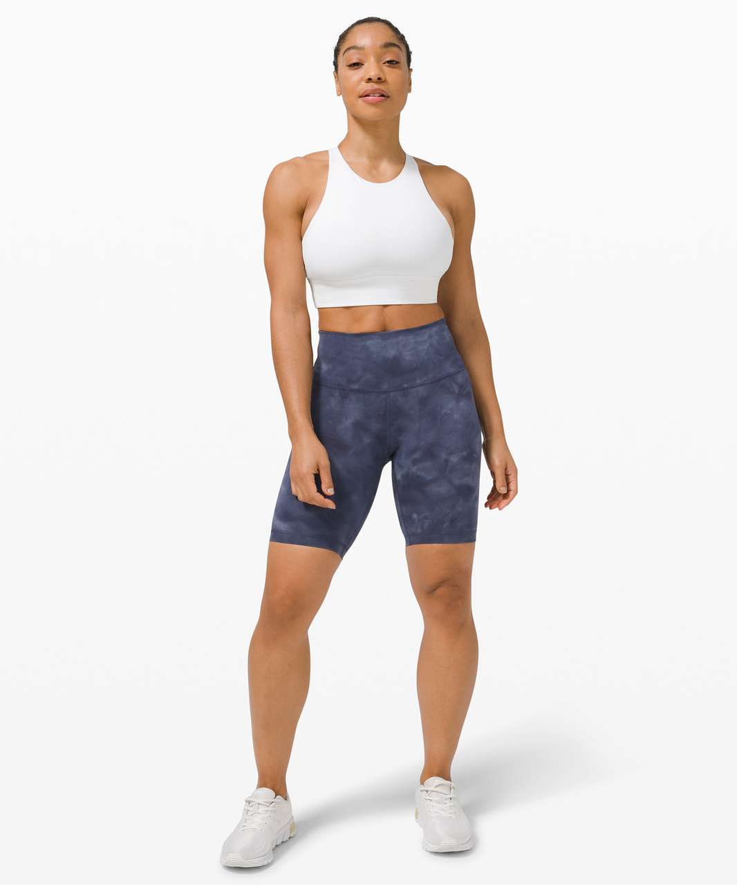 Lululemon Wunder Train High-Rise Short 8 - Diamond Dye Shade Naval Blue -  lulu fanatics