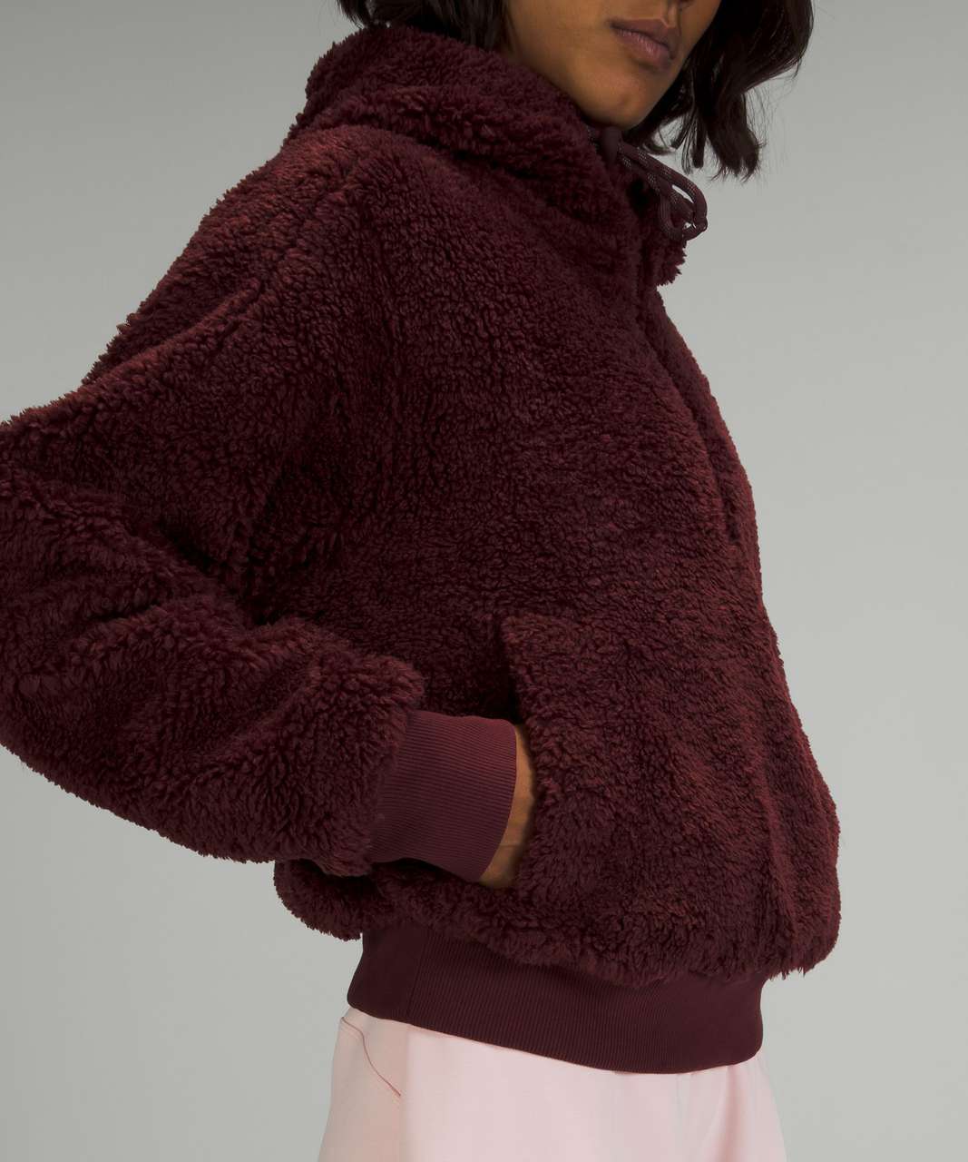 Textured Fleece Half-Zip