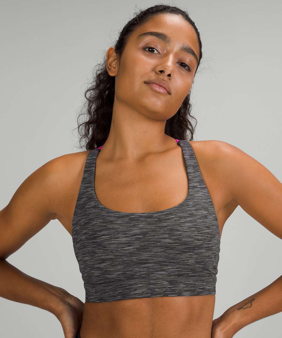 Lululemon Energy Bra Wee Are From Space Ice Grey Alpine White