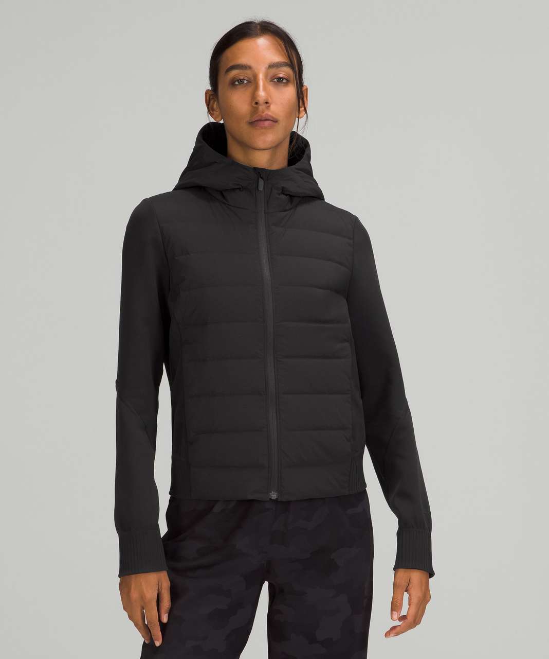 NWT~Lululemon DOWN FOR IT ALL JACKET Reflective 700 Fill Cassis Glyde  Hoodie 4