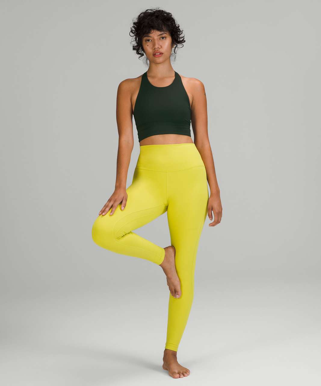 Lululemon Free to Be High-Neck Longline Bra - Wild *Light Support