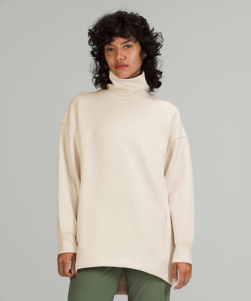 Lululemon Modal-Blend Turtleneck Tunic - White Opal