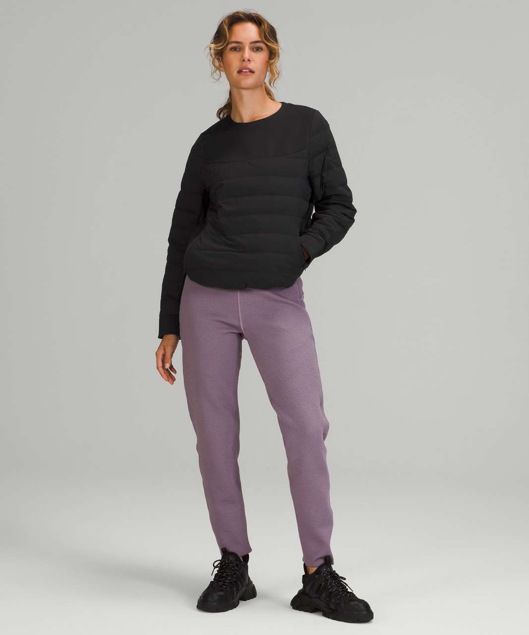 Lululemon Down and Around Crew - Black