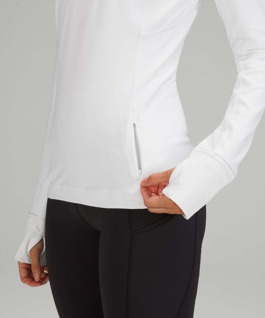 Lululemon Its Rulu Run Half Zip - White